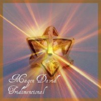 Dije Magen David Tridimensional 